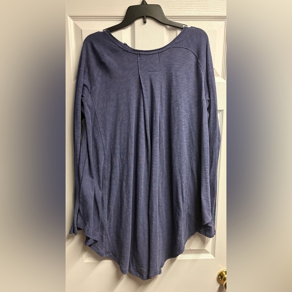 Free People “We The Free” Aria Trapeze Long sleeve Top Size Medium - Picture 5 of 5